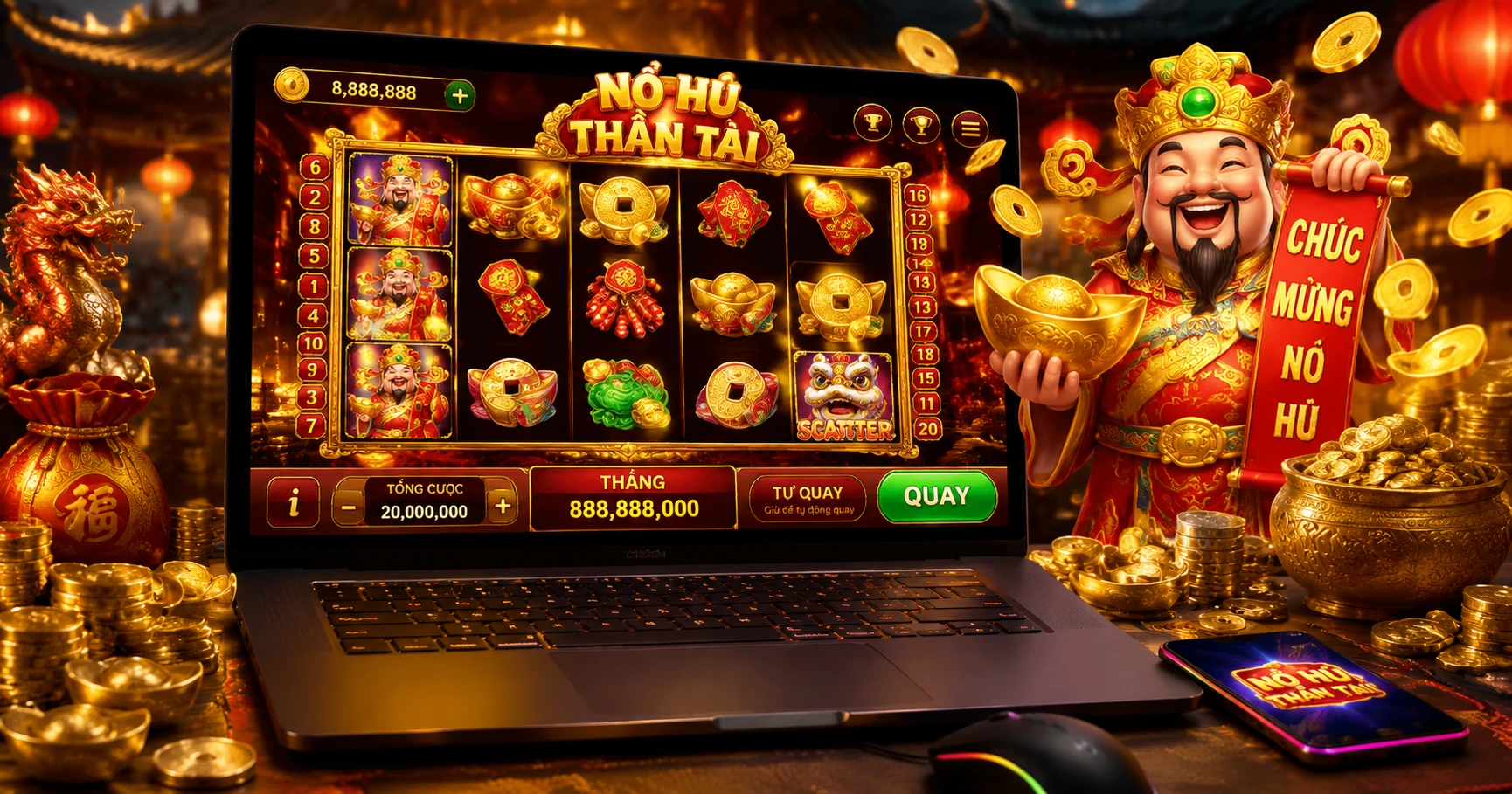 Khám phá game nổ hũ thần tài: Trò chơi giải trí đỉnh cao - image 1 Khám phá game nổ hũ thần tài: Trò chơi giải trí đỉnh cao - image 1