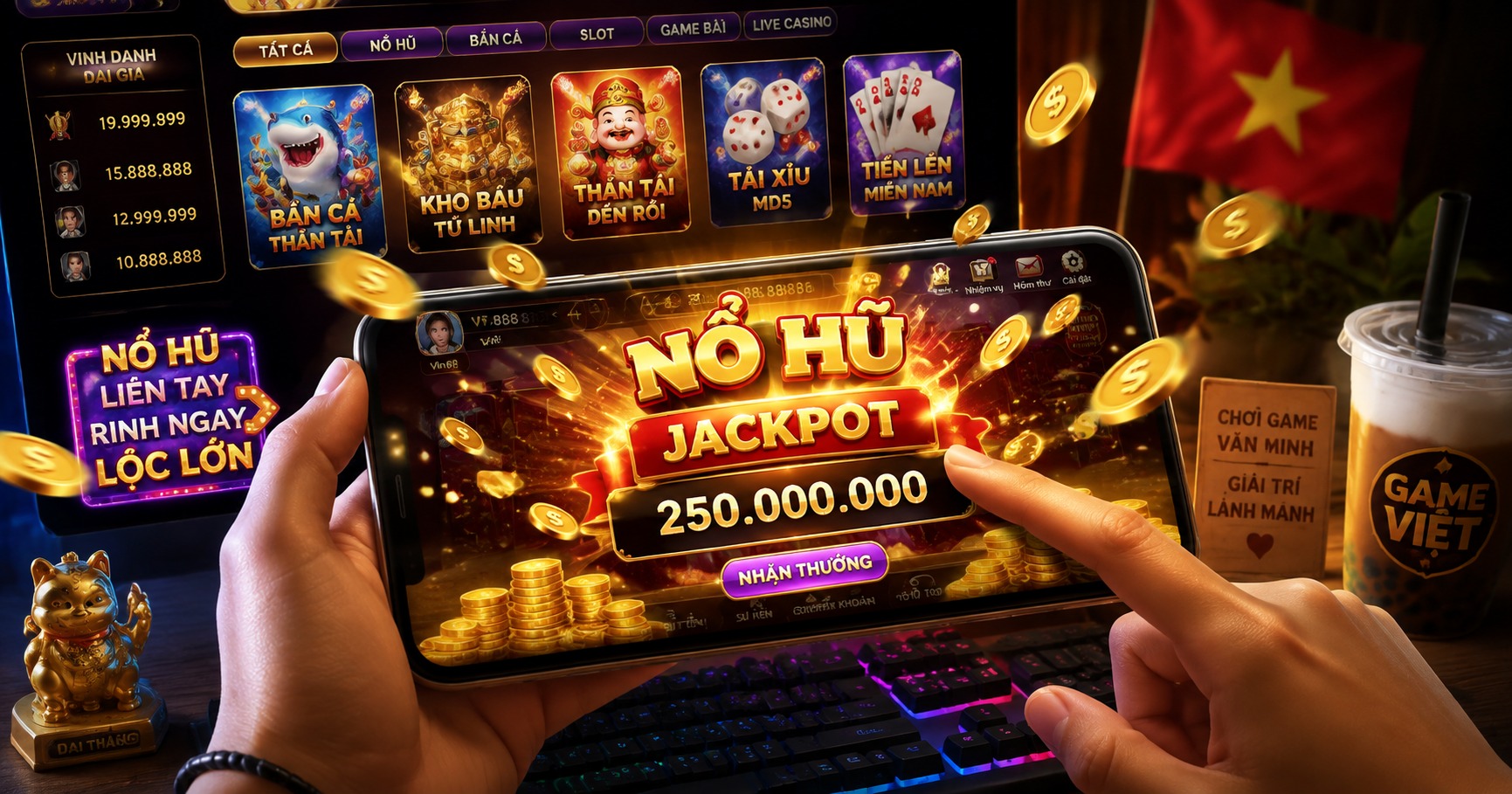 Nổ hũ là gì? Giải mã sức hút của trò chơi nổ hũ trong cộng đồng game Việt - image 2