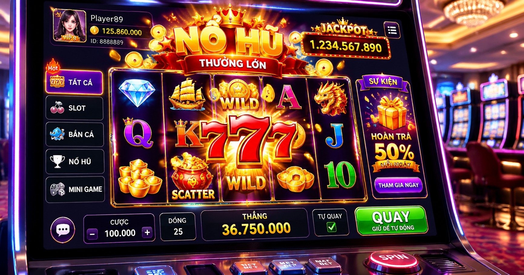 Khám Phá kk55 no hu - Trải Nghiệm Đỉnh Cao Trong Game Nổ Hũ - image 1 Khám Phá kk55 no hu - Trải Nghiệm Đỉnh Cao Trong Game Nổ Hũ - image 1