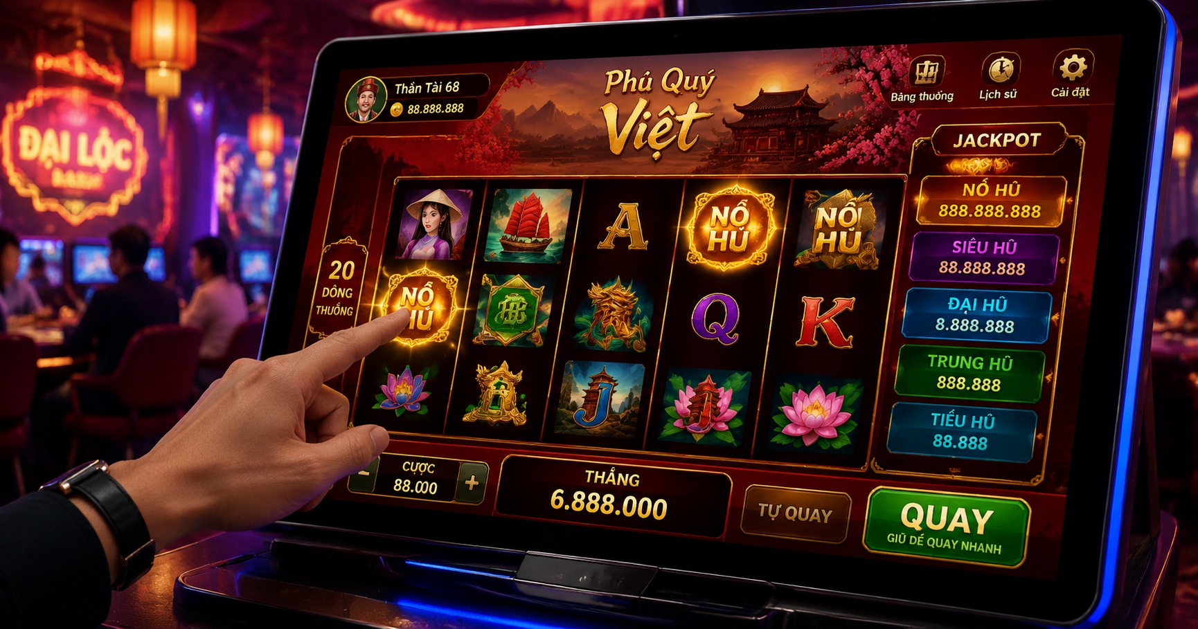 Khám Phá kk55 no hu - Trải Nghiệm Đỉnh Cao Trong Game Nổ Hũ - image 2 Khám Phá kk55 no hu - Trải Nghiệm Đỉnh Cao Trong Game Nổ Hũ - image 2